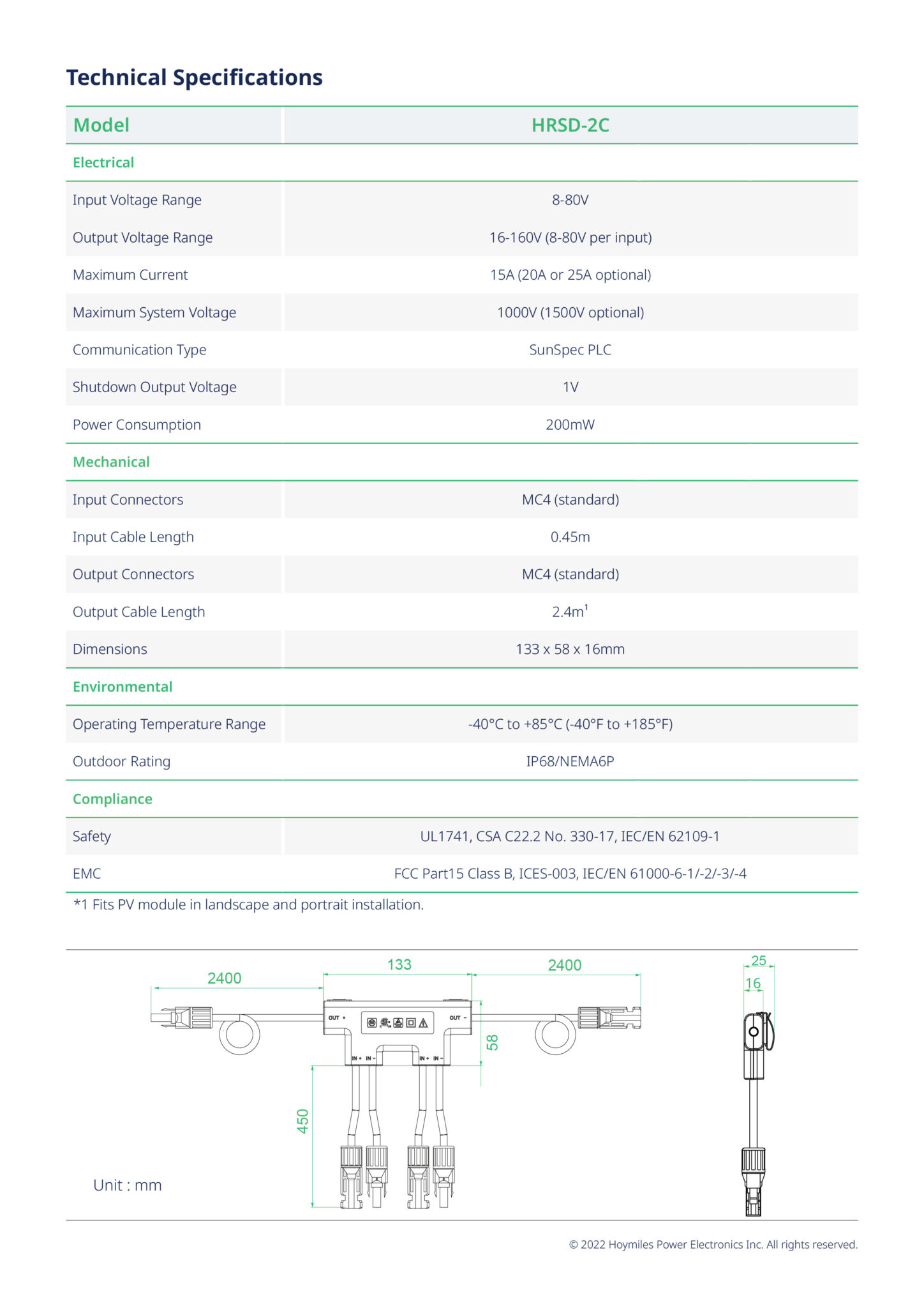 Hoymiles Rapid Shutdown Hrsd C